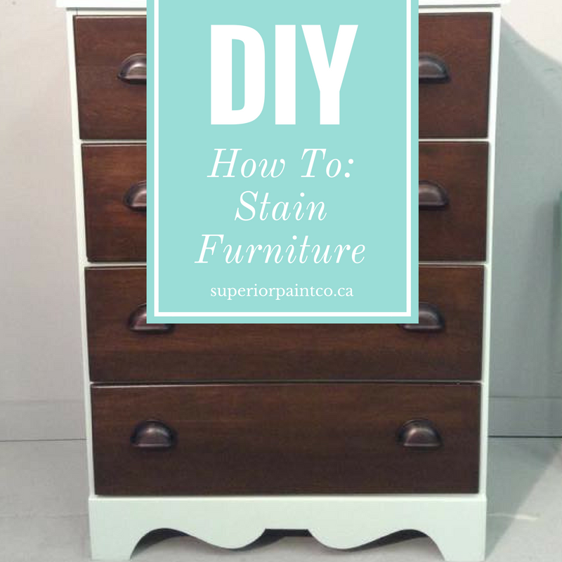 How To: Stain with SamaN Water Based Stains