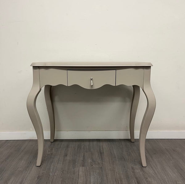 Burlap Accent Table