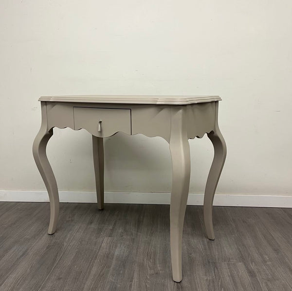 Burlap Accent Table