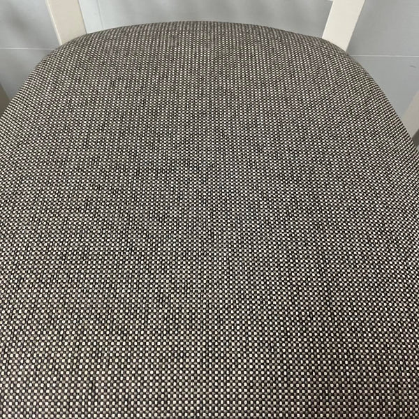 6 Antique White Dining Chairs