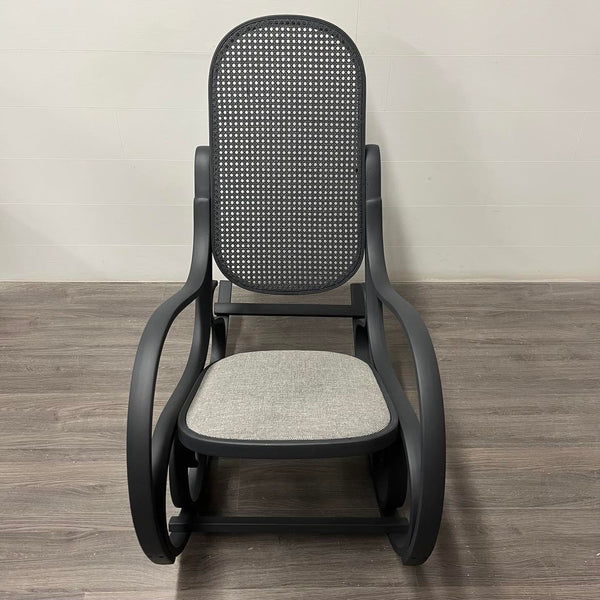 Cast Black Rocking Chair