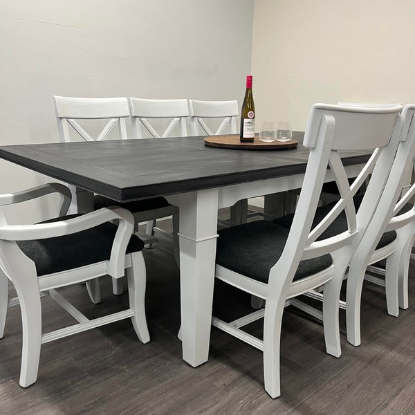 Urban Grey 8 Person Dining Set