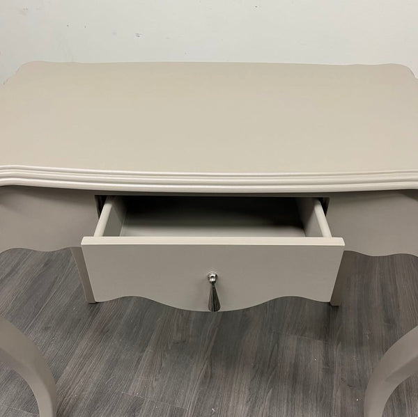 Burlap Accent Table