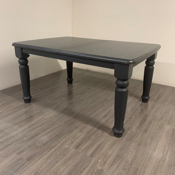 4 Cast Black Dining Chairs