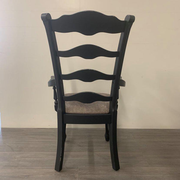 Farmhouse Cast Black Accent Chair