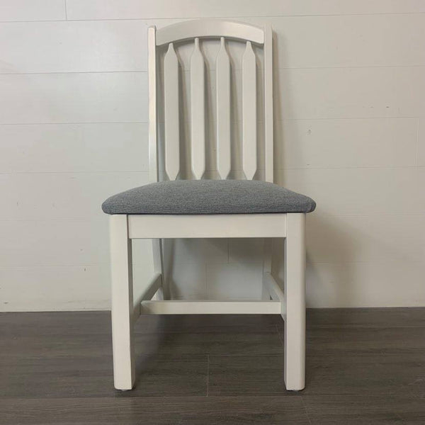 4 Little White Dining Chairs