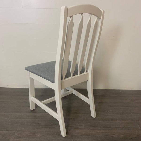 4 Little White Dining Chairs