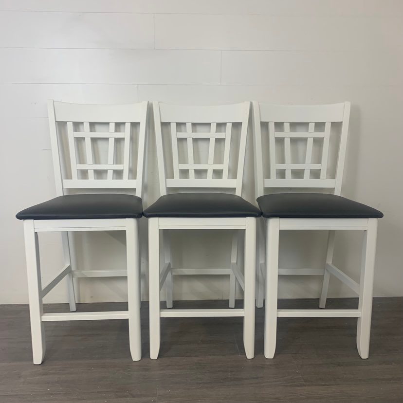 3 Little White Stools