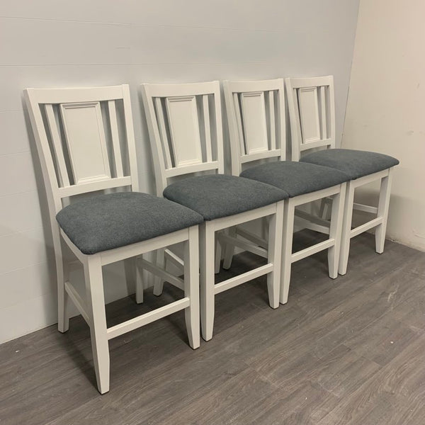 4 Little White Stools