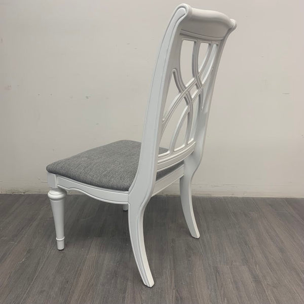 4 Little White Dining Chairs