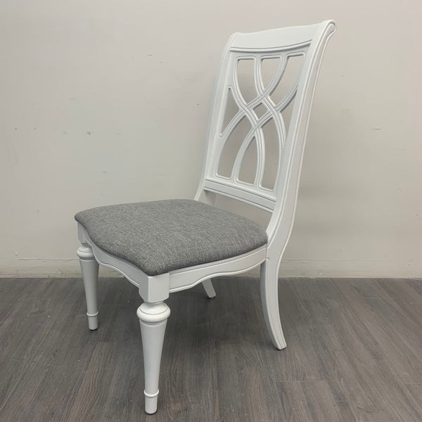 4 Little White Dining Chairs