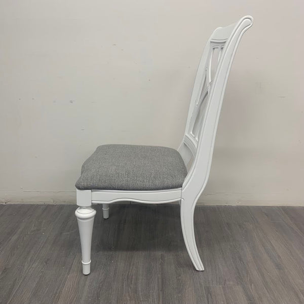4 Little White Dining Chairs