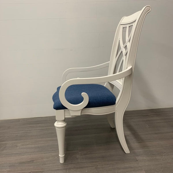 2 Little White Accent Chairs