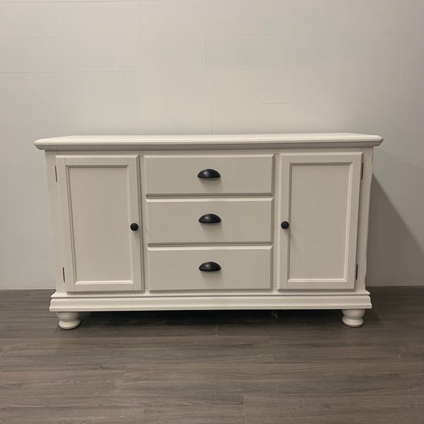 Little White Modern Farmhouse Buffet