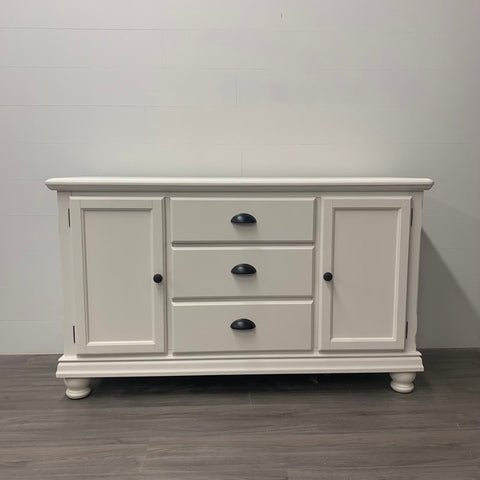 Little White Modern Farmhouse Buffet