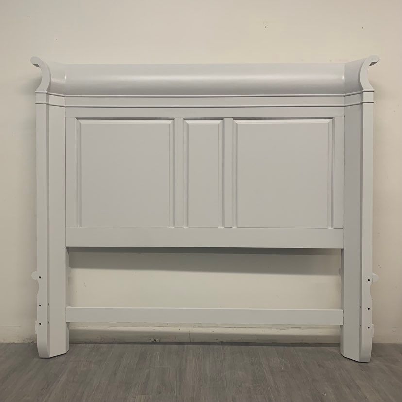 Bone White Queen Size Headboard