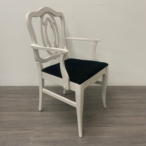 Bone White Arm Chair