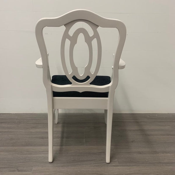 Bone White Arm Chair