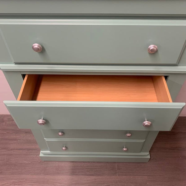 Mint 5 Drawer Dresser