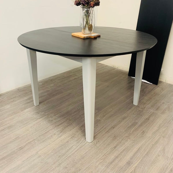 6 Piece Black Farmhouse Dining Set