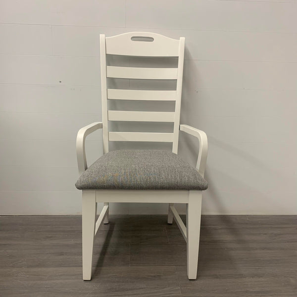 Little White Accent Chair