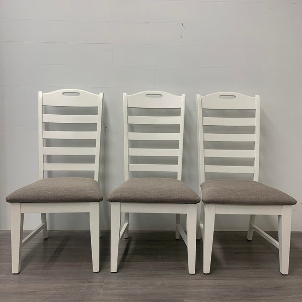 8 Piece farmhouse harvest dining set