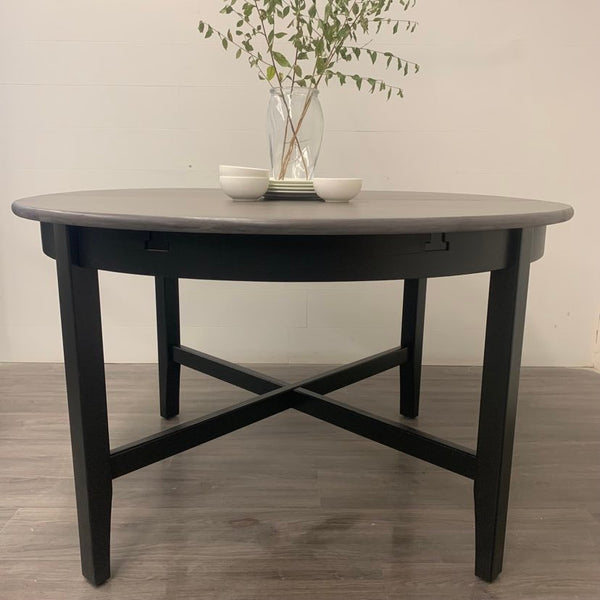Cast Black Dining Table