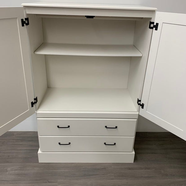 Little White Storage Cabinet