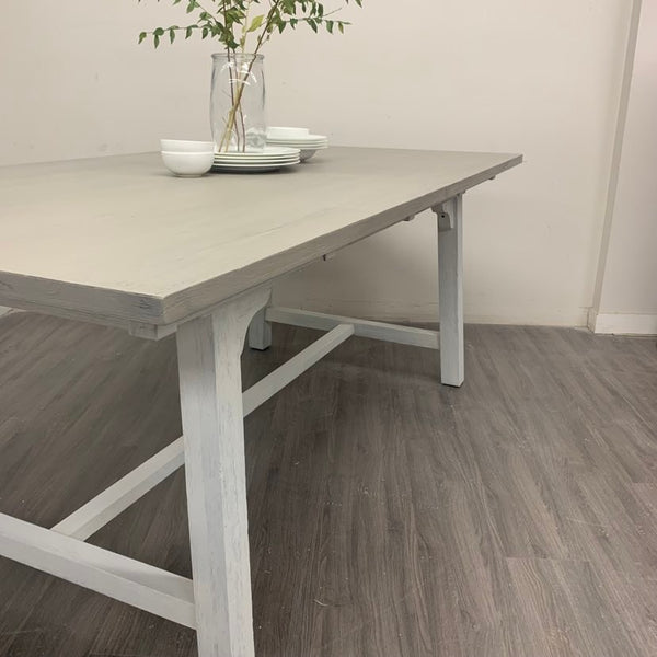 8 Piece farmhouse harvest dining set