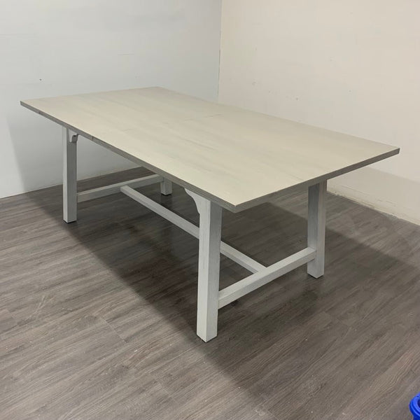 8 Piece farmhouse harvest dining set