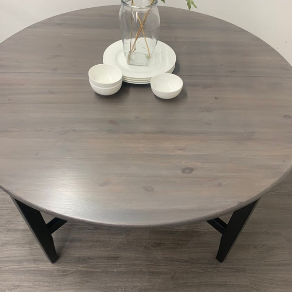 Cast Black Dining Table
