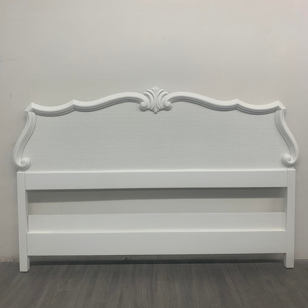 Little White Queen Headboard