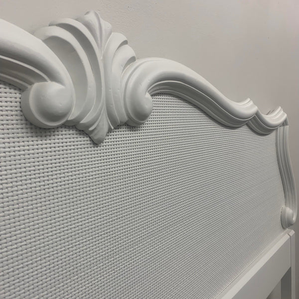 Little White Queen Headboard
