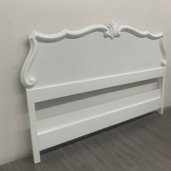 Little White Queen Headboard