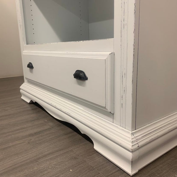 Crystal Mountain Farmhouse Cabinet