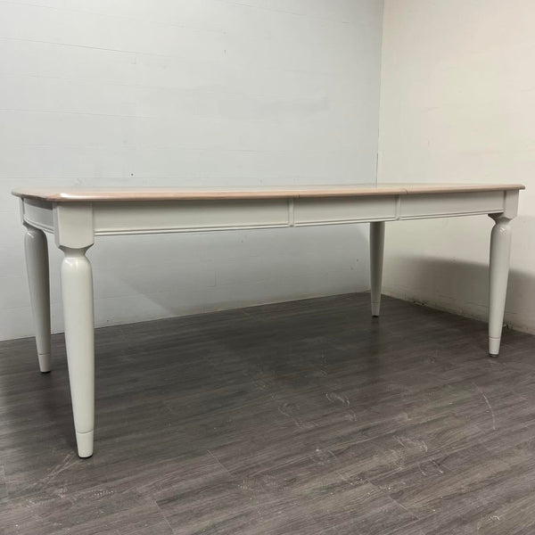 8 Little White Dining Set