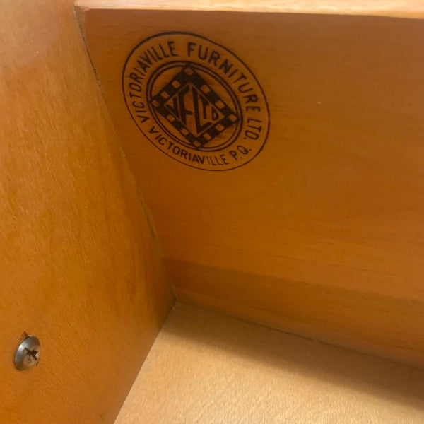 4 Drawer Little White Waterfall Dresser