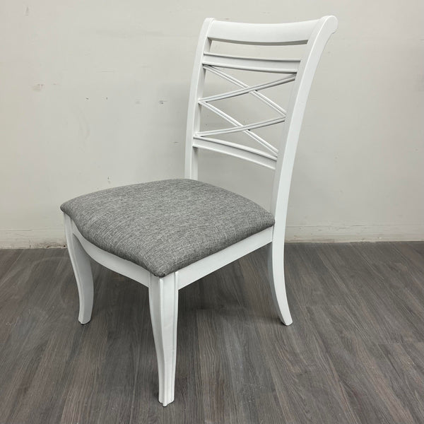 Little White Accent Chair