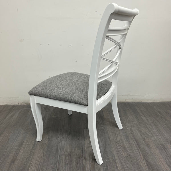 Little White Accent Chair