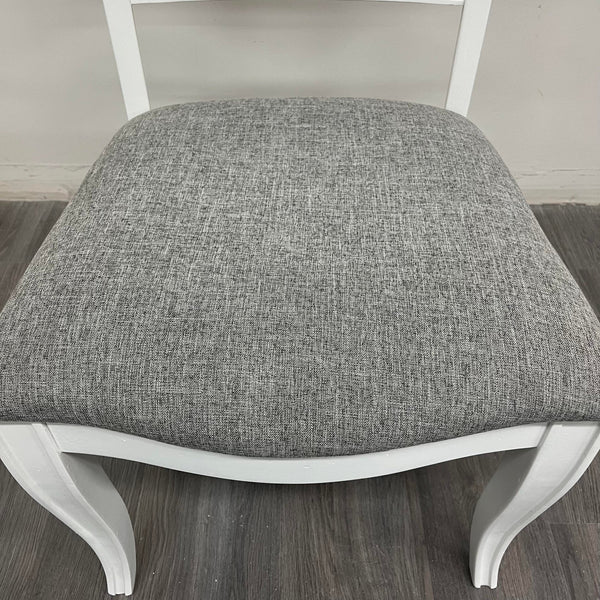 Little White Accent Chair