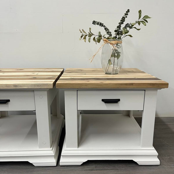 2 Modern Farmhouse Bedside Tables