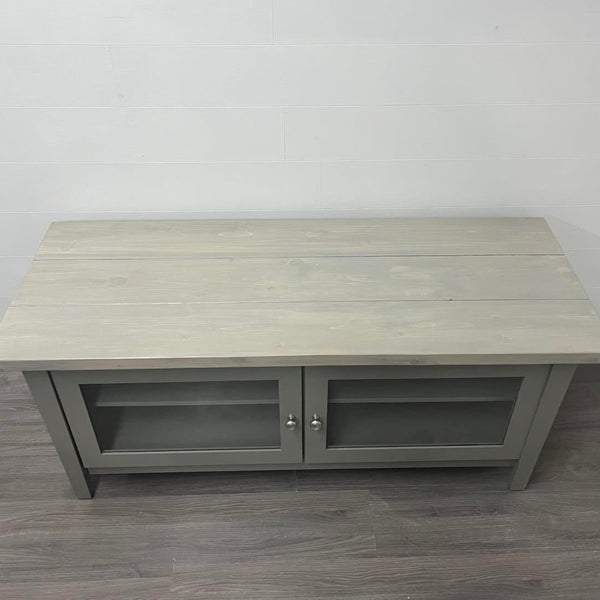 Barn Wood TV Entertainment Stand