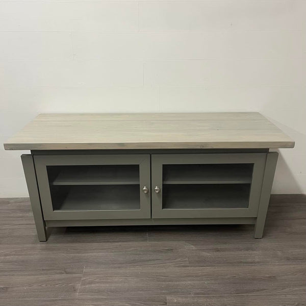 Barn Wood TV Entertainment Stand