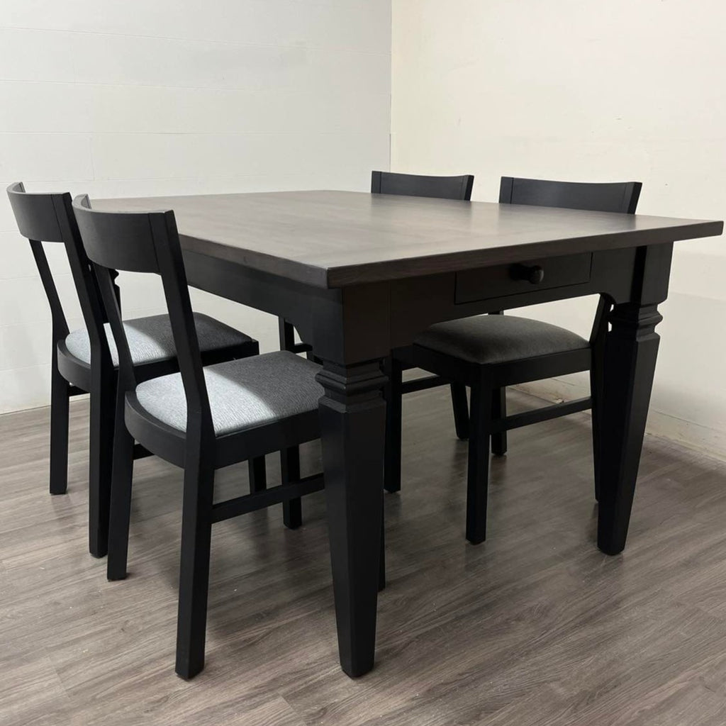 Cast Black Dining Set