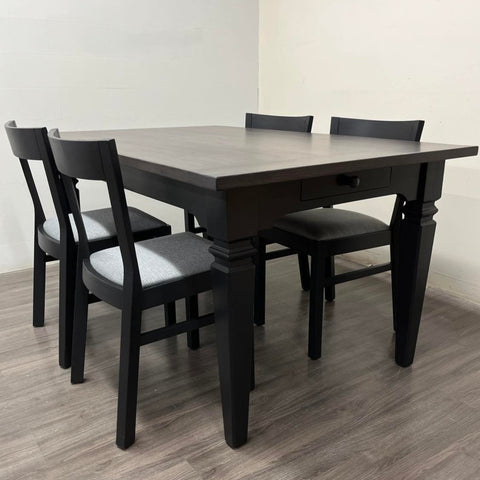 Cast Black Dining Set