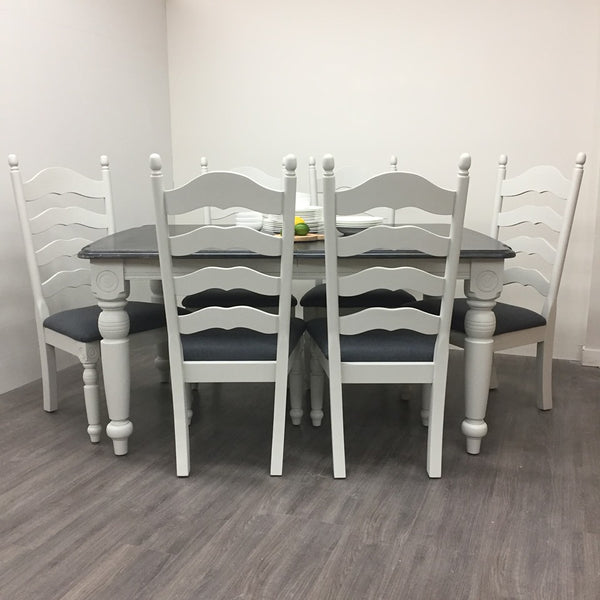 Large Farmhouse Dining Set