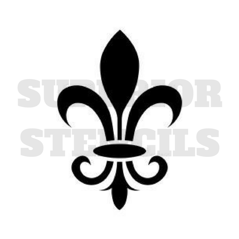 Fleur De Lis Stencil