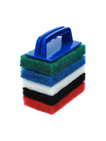 Polypropylene Handheld Scrubbing Pad Kit