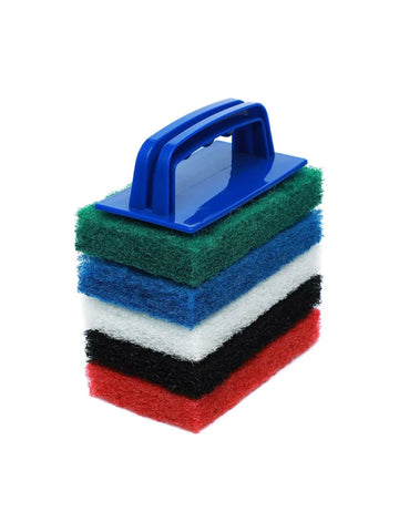 Polypropylene Handheld Scrubbing Pad Kit