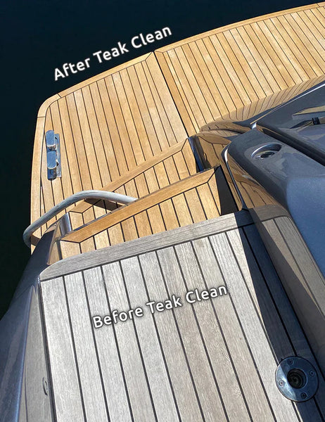Teak Clean & Triton Teak Shield Set